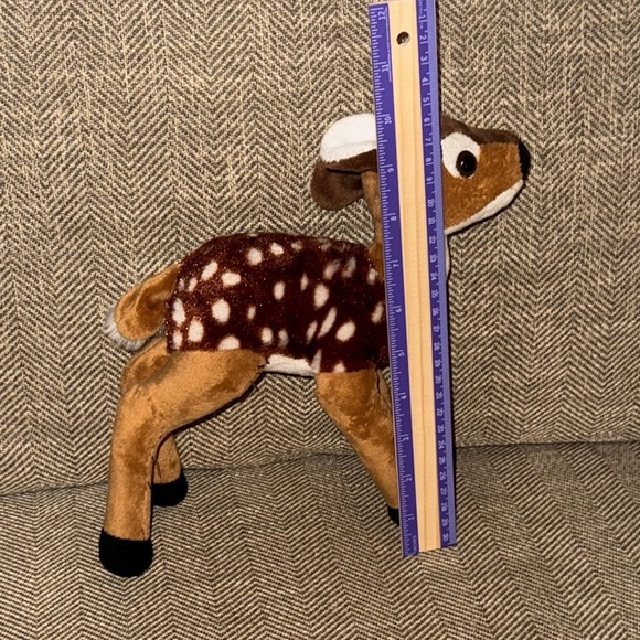 Wild Republic Plush Fawn Deer Stuffed Toy Animal Brown and White - Picture 11 of 15